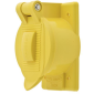 closed view of Hubbell Marine Grade Outlet Lift Cover Plate