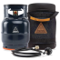 Steel Gas Growler Propane Tank with Deluxe Black Case