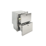 Isotherm INOX Light 160, Drawer Refrigerator with Drawers Open