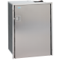 Closed View of Isotherm Cruise 130 Drink Stainless Steel AC DC Fridge Only - 4.6 Cu Ft,130 Liters