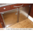Isotherm Cruise 130 Drink Stainless Steel AC DC Fridge Only - Installed Side by Side with Freezer