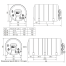 Dimensions of Isotherm Isotemp Spa 30 and 40 Water Heaters