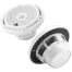 M3 Marine Speakers - 6.5" with White Classic Grille M3-650X-C-GW