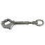 2100 of Johnson Marine Hardware LS Series Lifeline Fittings with Eye Terminals