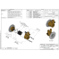 dia of Johnson Pumps Genuine F6B-9 Volvo Penta Engine Cooling Pump