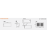Dimensions of King Electrical PAW Series Pic-A-Watt Marine Electric Forced Air Wall Heater