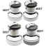 Two Speed Chrome Self-Tailing Winches - with Gray Jaws