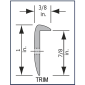 L-Trim - 6 ft. x 1" Lengths