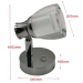 Elegant Wall Mount LED Light, Chrome Finish w/ Glass
