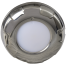 4" Aurora Surface Mount LED Dome Light - Stainless Steel Bezel