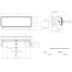 Maxillume h60 Trunnion Mount LED Flood Light