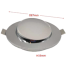 Swivel Recessed 3.4" LED w/Polished Chrome Trim