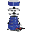 Induction Non-Stick Cobalt Enamel Finish Cookware - 10 Piece Set