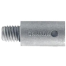 side view of Martyr Volvo Penta 200-270 Series Pencil Anode - Zinc