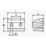 diagram of Martyr Volvo Penta DPX Series Anode - Aluminum