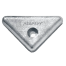 cm872793a of Martyr Volvo Penta Triangle Anode - Aluminum