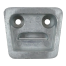 back view of Martyr Volvo Plate Anodes - Zinc