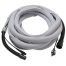 19.7 ft Coaxial Electric Cable/Vacuum Hose & Protective Sleeve