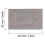 9A Series - Abranet 3 in. x 5 in. Mesh Grip Sheets