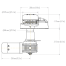 Storm 1250 SS Low Profile Rope Chain Windlass with Capstan