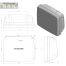 Dimensions of NavPod Gen3 SailPod - Pre-Cut for Simrad NSS12 or B&G Zeus Touch 12 Multi-Function Displays