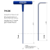 dimensions of NavPod TamperProof Wrench Set 