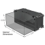 Dual 8D Commercial Grade Battery Box