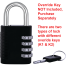 SX-575 Combination Locker Lock with Key Override