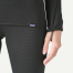 43650-blk-cuff of Patagonia Women's Capilene Thermal Weight Crewneck