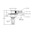 Dimensions of Perko Fuel Fill Limit Valves - Flange Mount, EPA Compliant