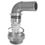 Fuel Inlet Check Valve - Swivel Mount, 90 Degree Hose Port, EPA Compliant