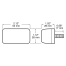 P2 Rectangular LED Marker/Clearance Light
