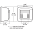 V941 Marker Light Kit, Rectangular, Submersible - Under 80"
