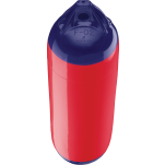 red with blue tips of Polyform US Polyform F-Series Boat Fenders