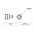 Shape Adapter SS Fixing Screw Diagram of Profurl Furlers Furler Shape Adapter Fixing Screw with Dog Points