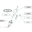 Furler Plastic Bearing Halves - Diagram of Profurl Furlers Furler Split Plastic Bearing Sleeves - 1 Set