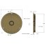 Watertight Bronze Deck Plates