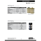 Catalog Page of Racor Ford 6.4L V8 Powerstroke Diesel Fuel Filter Element Kit