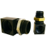 Two Views of Racor 90 Deg Hose Adapter