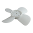 angle view of Red Dot Fan Blade for R-254 & R-255 Auxiliary Hydronic Heaters