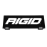 black of Rigid Industries E-Series Opaque Light Covers