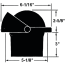Navigator&trade; Flush Mount Compasses - 4-1/2" Dial