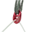 use 2 of Ronstan 5 mm Shock Block - Pair, Red