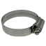 main view of Scandvik 316 SS Premium Solid Band Hose Clamps