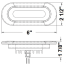 Flush Mount LED Spreader Light
