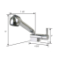 Minimalistic Combination Fixture with Chrome ABS Handle
