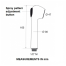 dia of Scandvik Pull-Out ABS Plastic Handle for Galley Mixers
