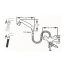diagram of Scandvik Combination Fixture Without Conservation Valve
