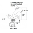 dia of Scandvik Pull Out Shower Mixer