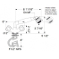 dia of Scandvik Pull Out Shower Mixer with Adjustable Aerator